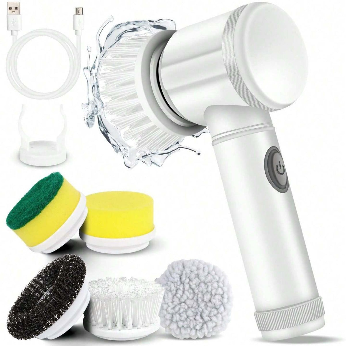 Electric Cleaning Brush – Multifunctional Household Scrubber