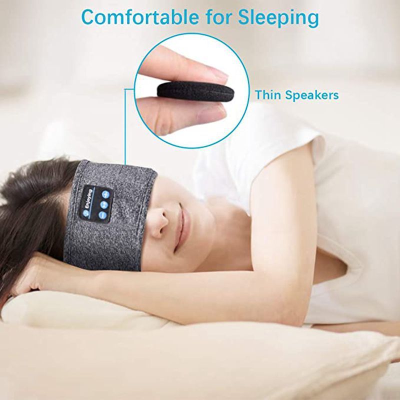 Wireless Bluetooth Sleep Headphones Headband – Comfortable Music Headband for Sleeping, Running & Relaxation